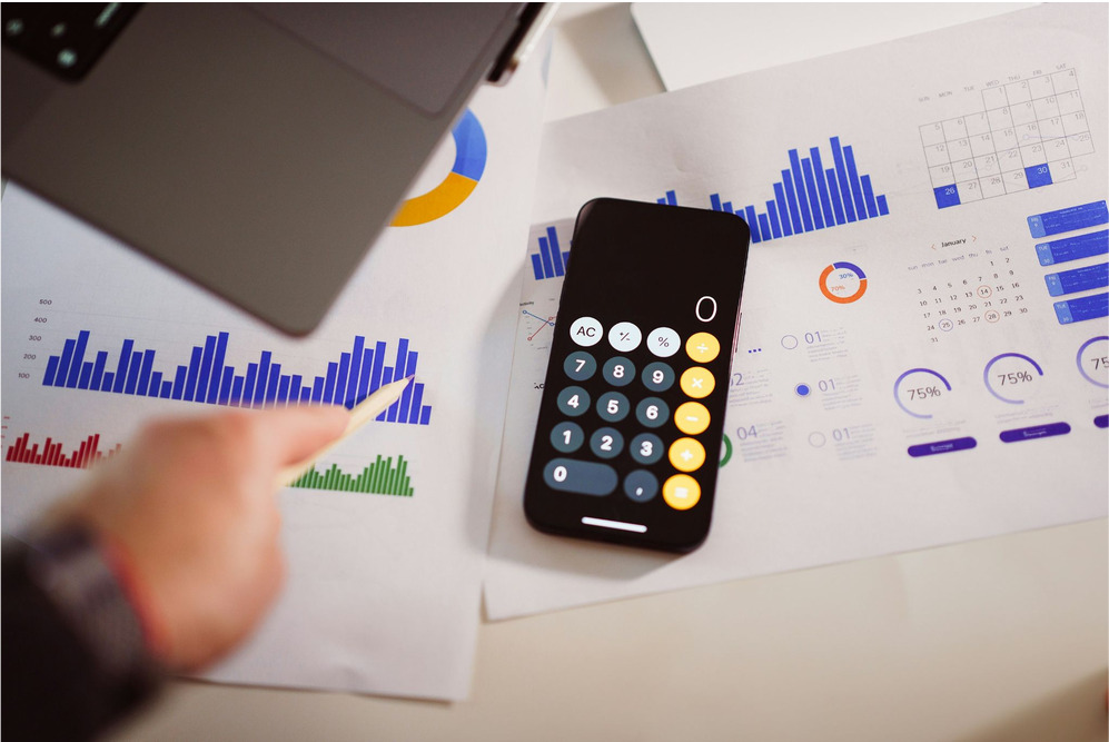 Calculator and graph