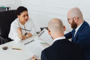Meeting clients